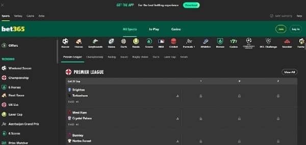 Check Free Bets & Sign Up Offers on Bet365