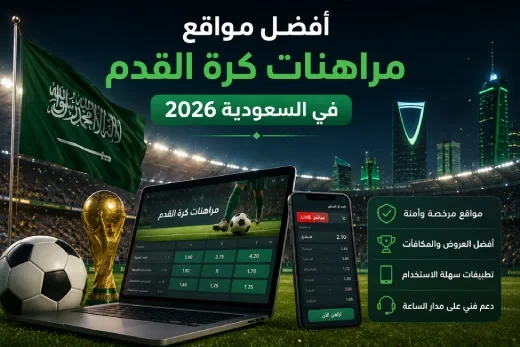 مواقع مراهنات كرة القدم في السعودية 2026